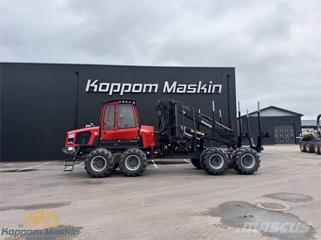 Komatsu 875 Tomruk yükleyici traktörler
