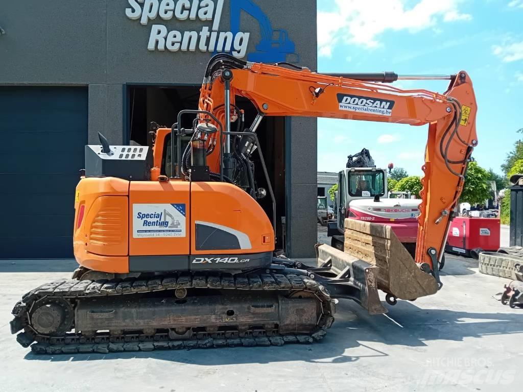 Doosan DX 140 LCR Paletli ekskavatörler