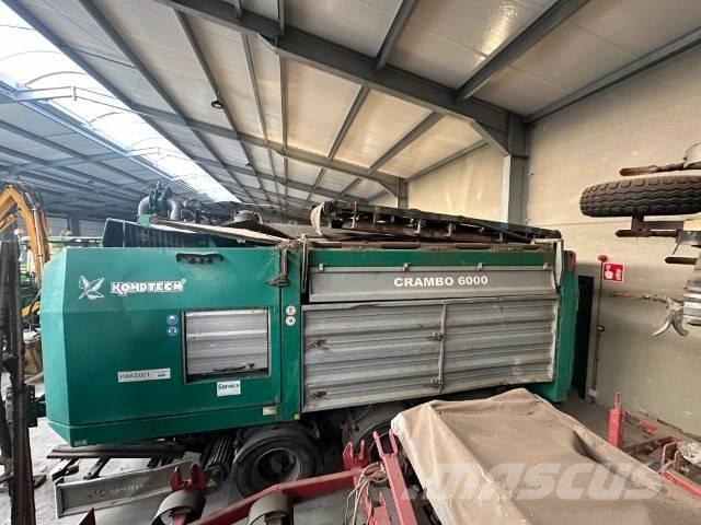 Komptech Crambo 6000 Atik ögütücüler