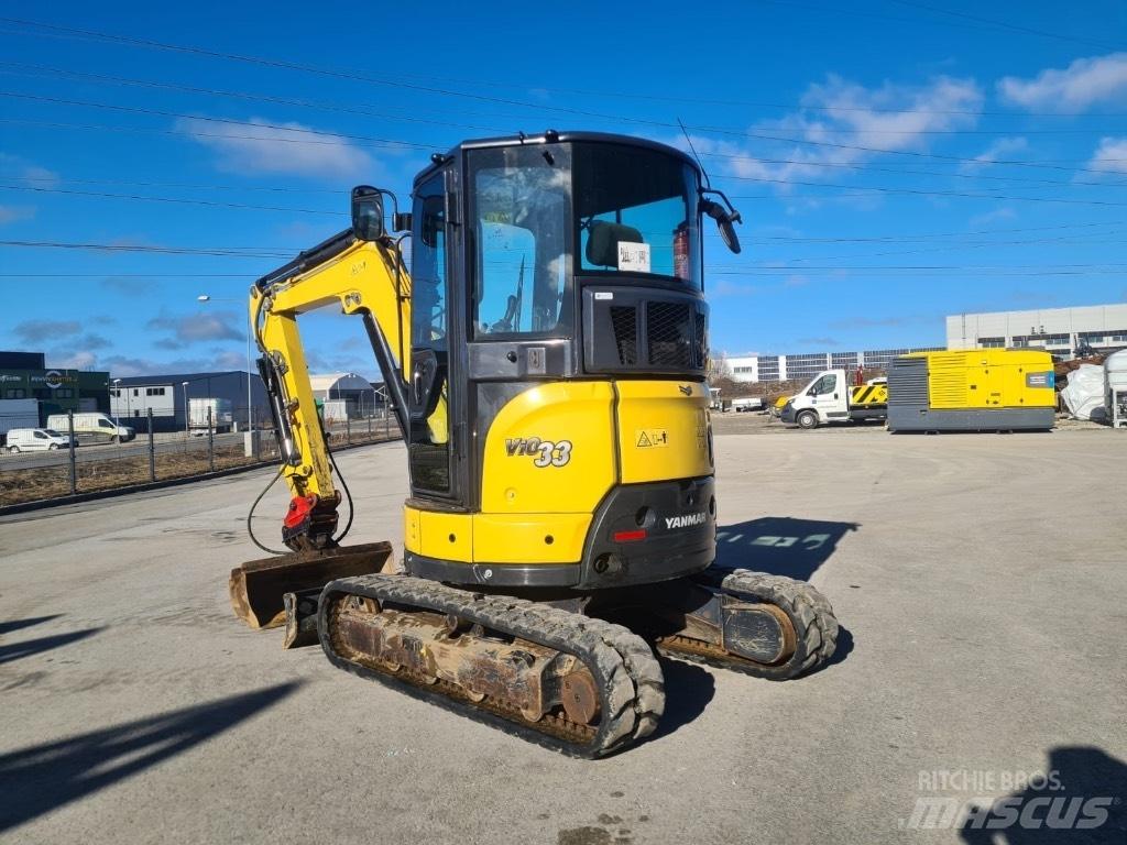 Yanmar VIO33-6 Mini ekskavatörler, 7 tona dek