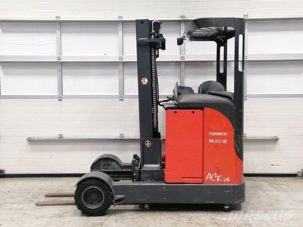 Linde R20G-03 Reach truck - depo içi istif araçları