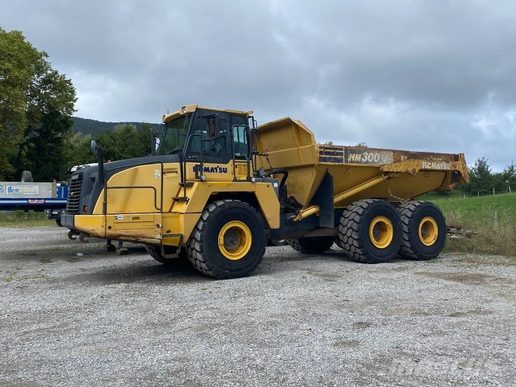 Komatsu HM 300-3 Belden kirma kaya kamyonu