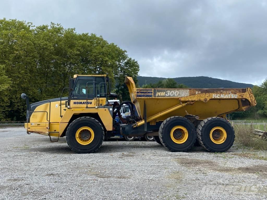 Komatsu HM 300-3 Belden kirma kaya kamyonu