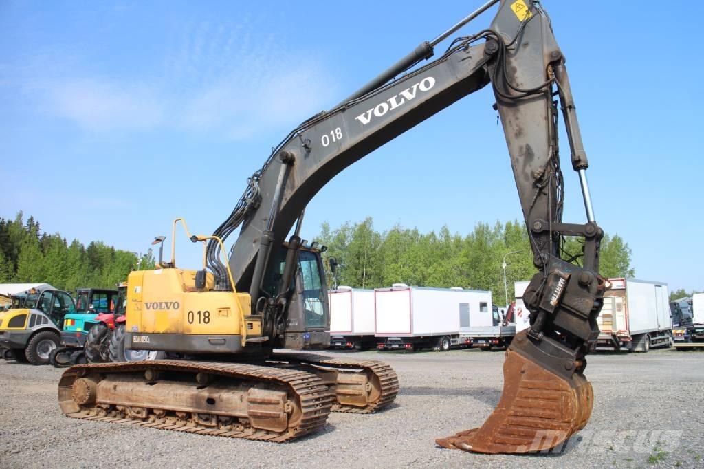 Volvo ECR 305 CL Paletli ekskavatörler