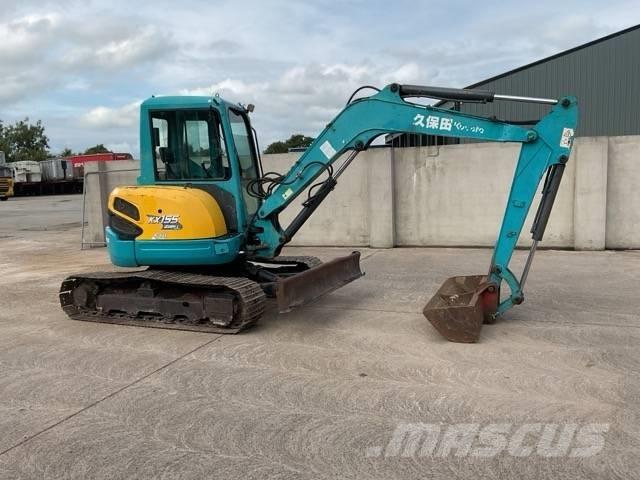 Kubota KX 155 Paletli ekskavatörler