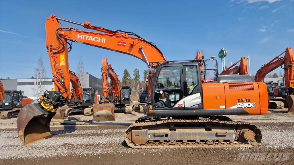 Hitachi ZX210LC-6 Paletli ekskavatörler