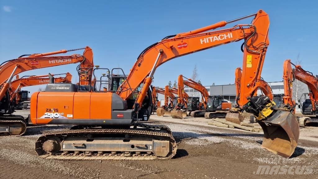 Hitachi ZX210LC-6 Paletli ekskavatörler