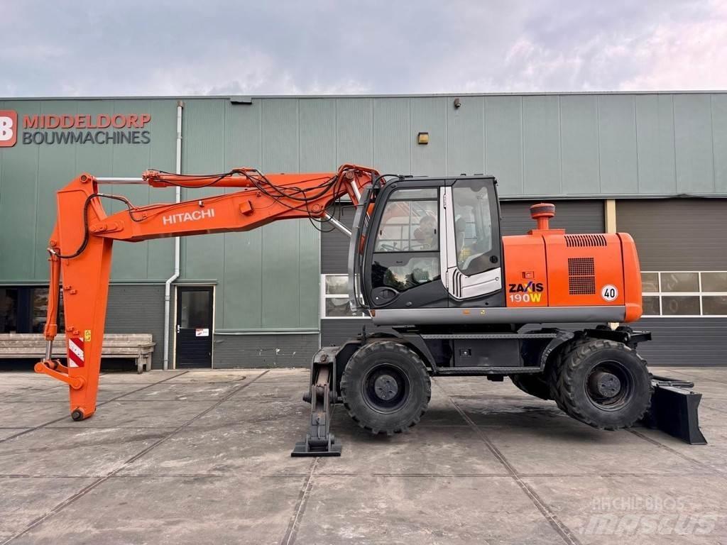 Hitachi ZX190W3 Lastik tekerli ekskavatörler