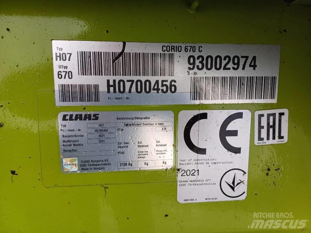 CLAAS Corio Biçerdöver aksesuarlari
