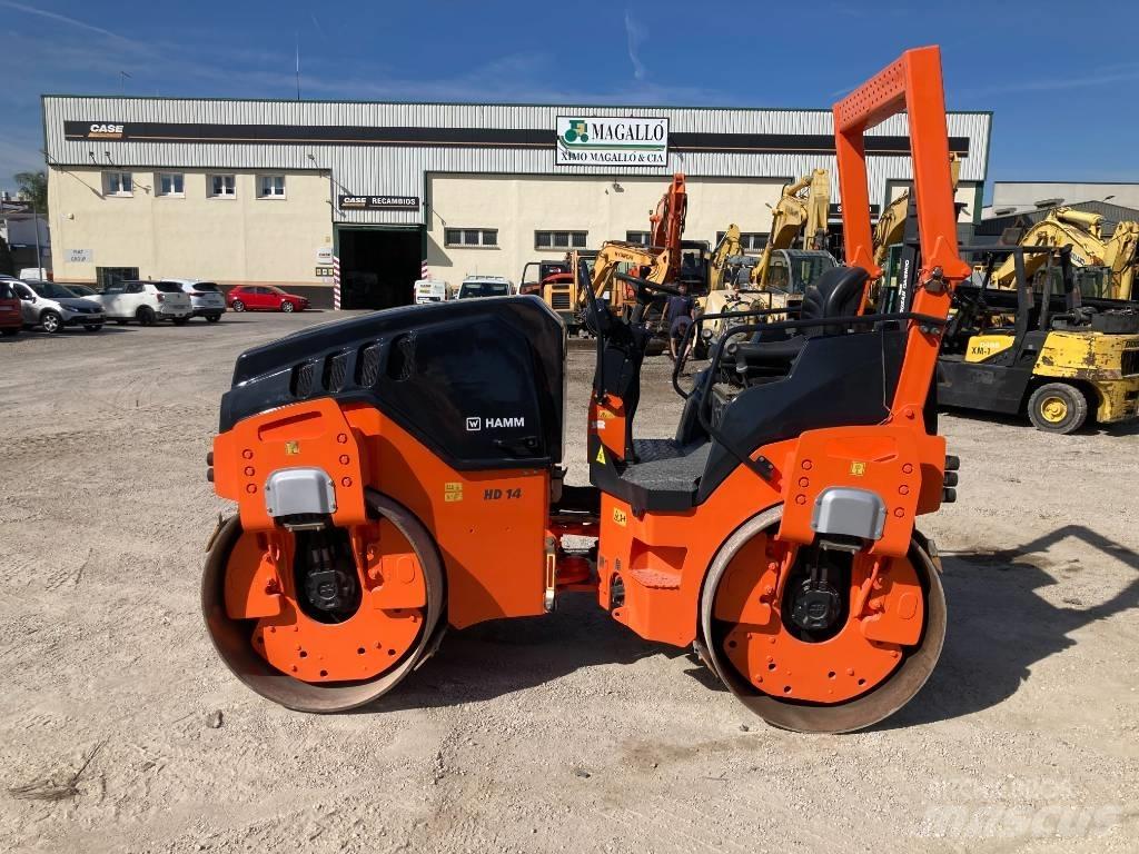 Hamm HD 14 VV Çift tamburlu silindirler