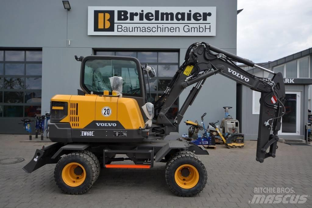 Volvo EW 60 E Mini ekskavatörler, 7 tona dek