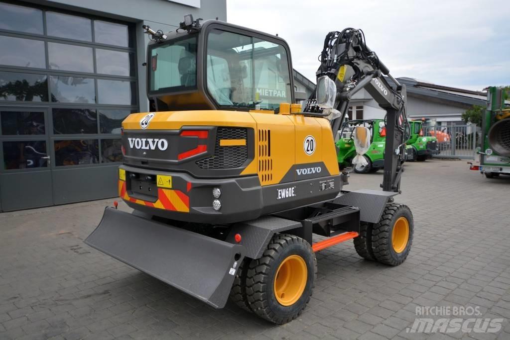 Volvo EW 60 E Mini ekskavatörler, 7 tona dek
