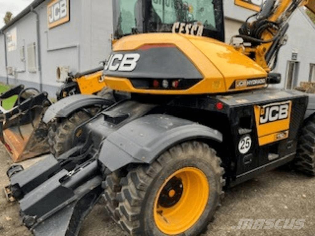 JCB Hydradig Lastik tekerli ekskavatörler