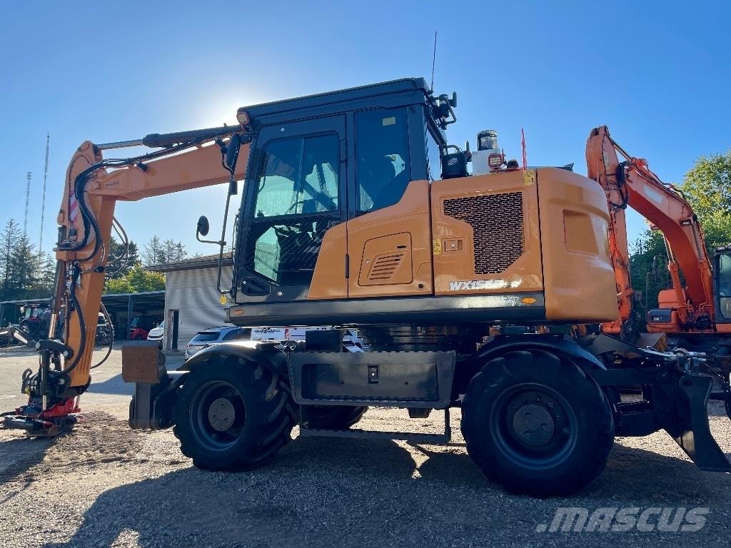 CASE WX 155 ESR Lastik tekerli ekskavatörler