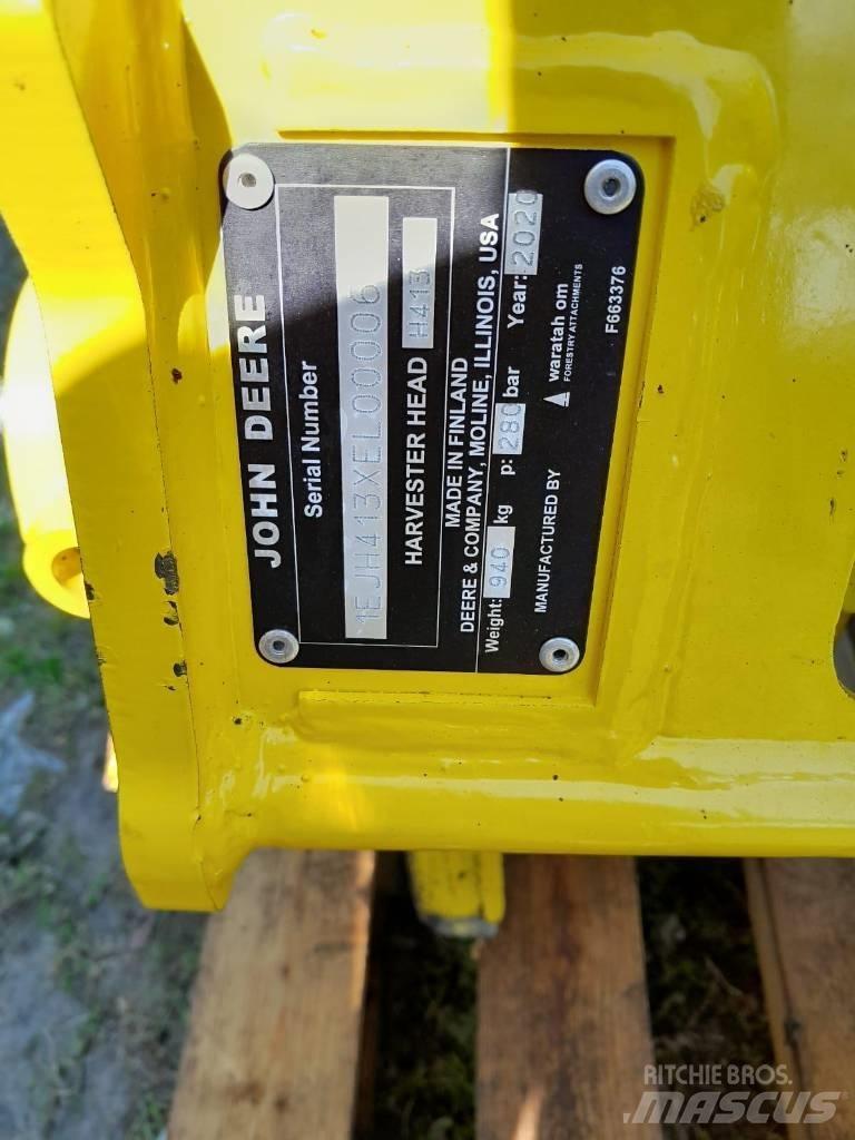 John Deere H413 Agaç kesme robotlari
