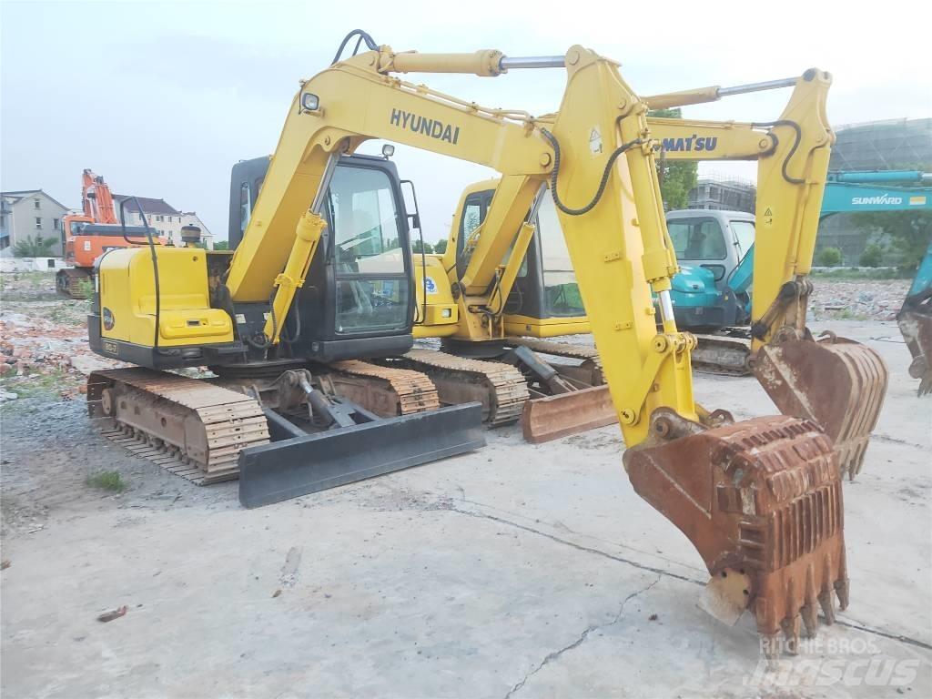 Hyundai R80-7 Paletli ekskavatörler