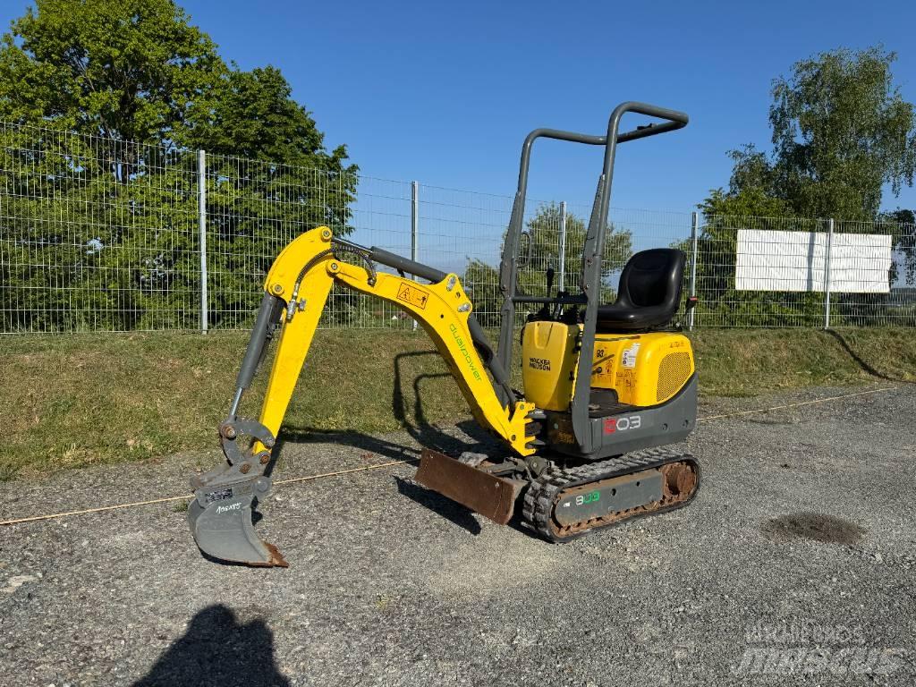 Wacker Neuson 803 Paletli ekskavatörler
