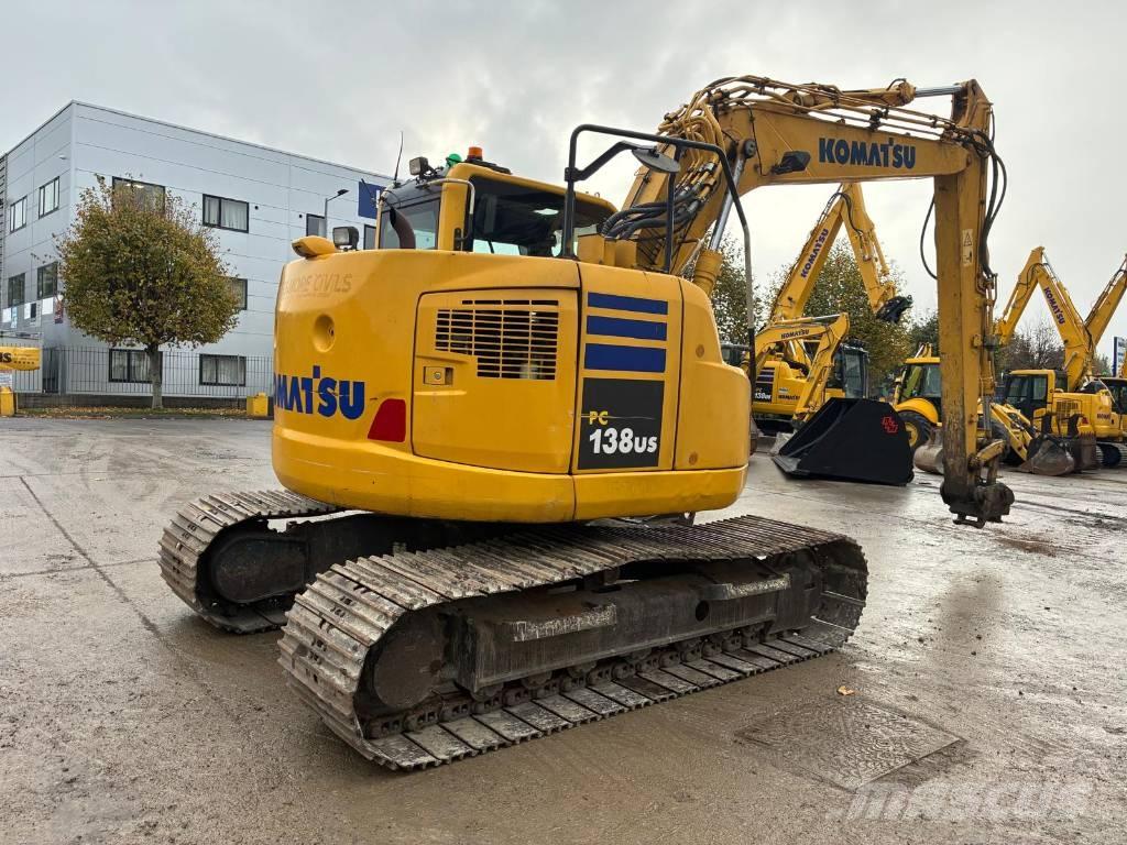 Komatsu PC138US-10 Paletli ekskavatörler
