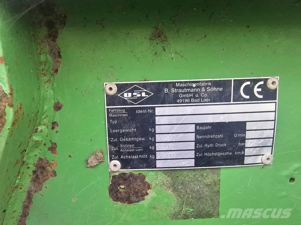 Strautmann VS18 Gübre dagitma tankerleri