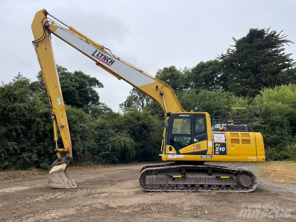Komatsu PC 210 LC-11 Uzun bomlu ekskavatörler