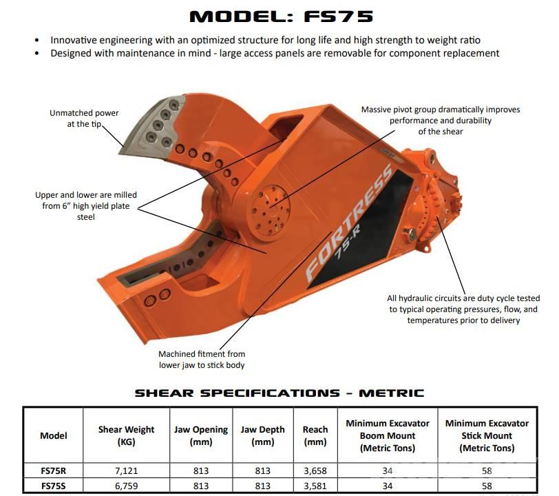  Fortress FS75 Kırıcılar