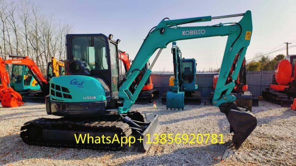 Kobelco SK 55 SR Mini ekskavatörler, 7 tona dek