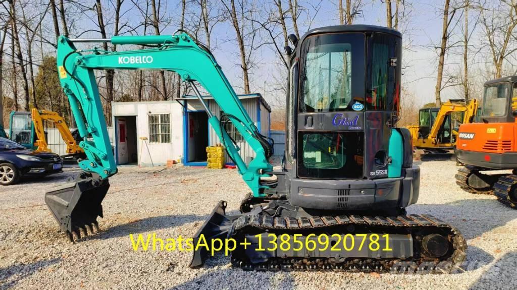 Kobelco SK 55 SR Mini ekskavatörler, 7 tona dek