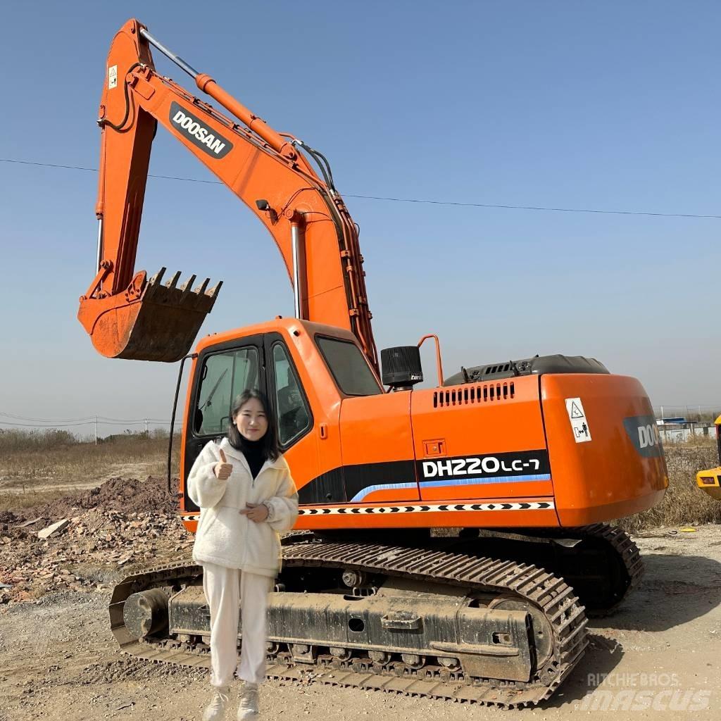 Doosan DH220LC-7 Paletli ekskavatörler