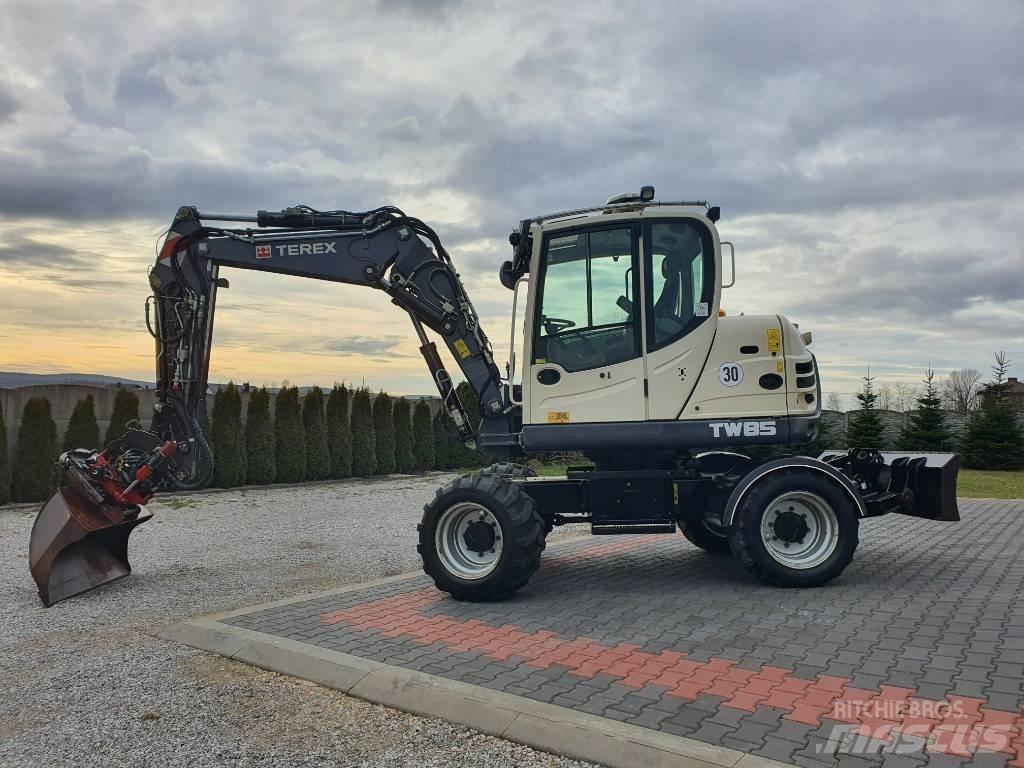 Terex TW 85 Lastik tekerli ekskavatörler