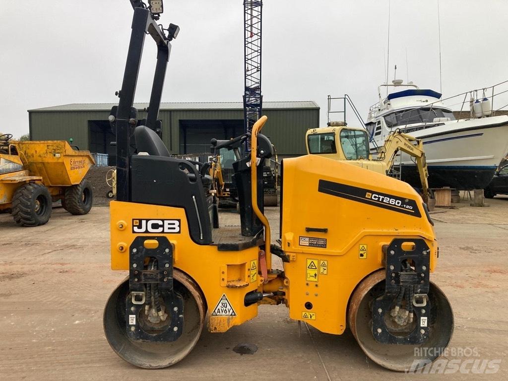 JCB CT 260-120 Çift tamburlu silindirler