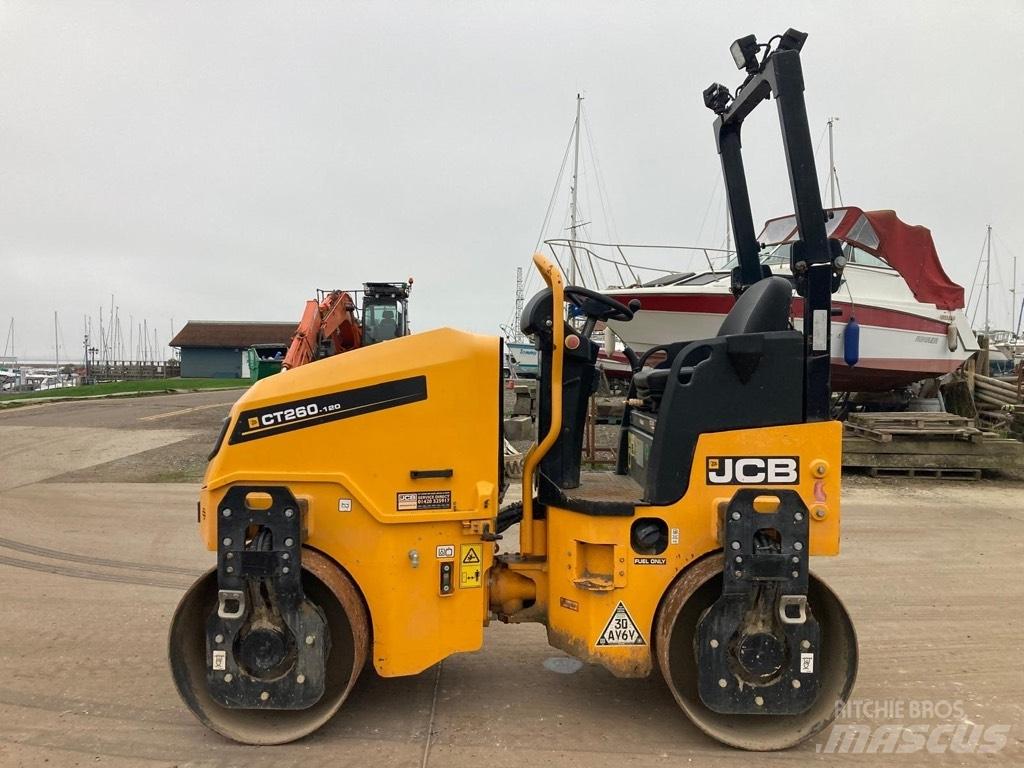 JCB CT 260-120 Çift tamburlu silindirler
