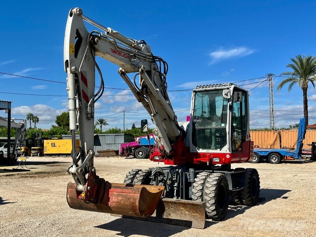 Takeuchi TB 295 W Lastik tekerli ekskavatörler