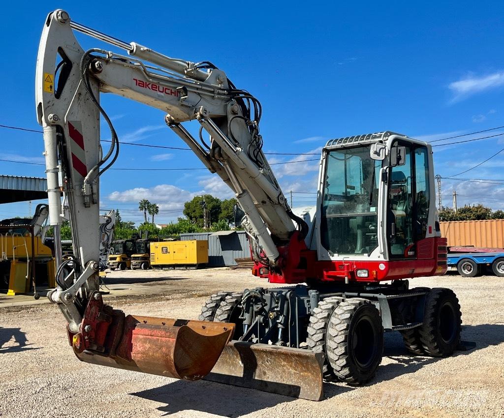 Takeuchi TB 295 W Lastik tekerli ekskavatörler