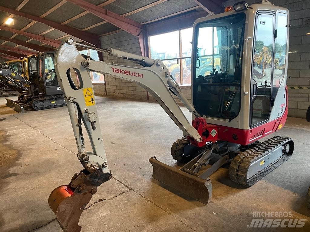 Takeuchi TB216 Mini ekskavatörler, 7 tona dek