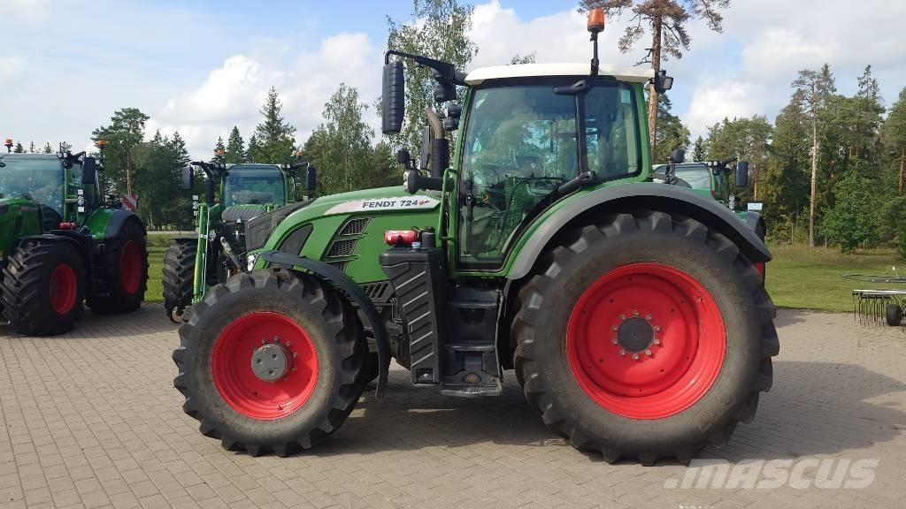 Fendt 724 Profi Plus Traktörler