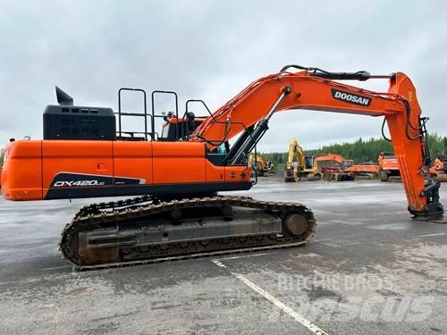 Doosan DX420LC-5 Paletli ekskavatörler