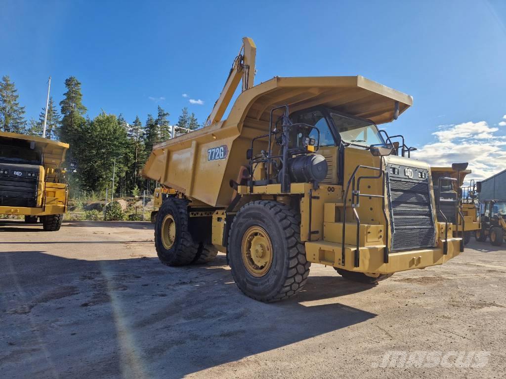 CAT 772 G Yol disi kaya kamyonu