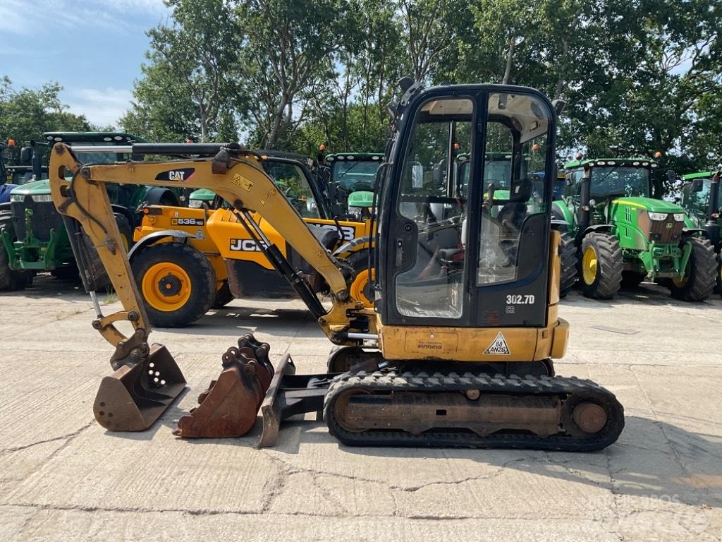 CAT 302.7 D CR Mini ekskavatörler, 7 tona dek