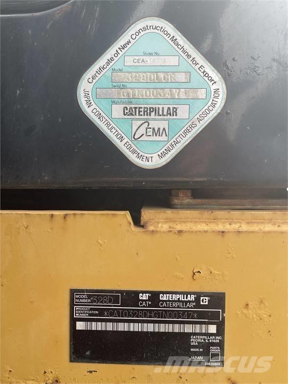 CAT 328 D LCR Paletli ekskavatörler