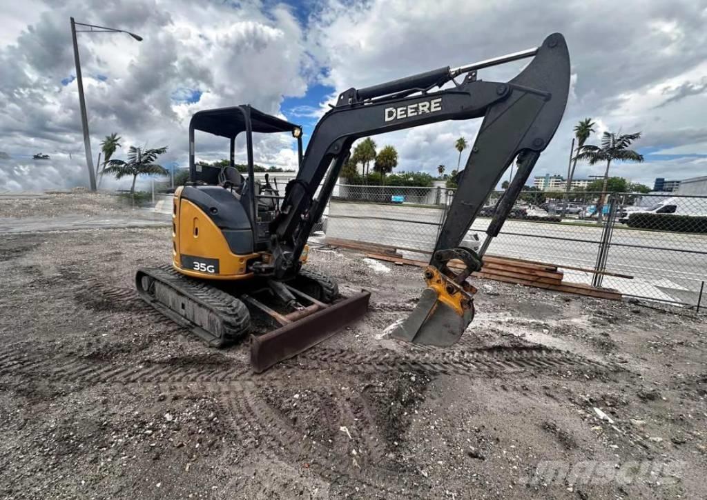 John Deere 35 G Paletli ekskavatörler