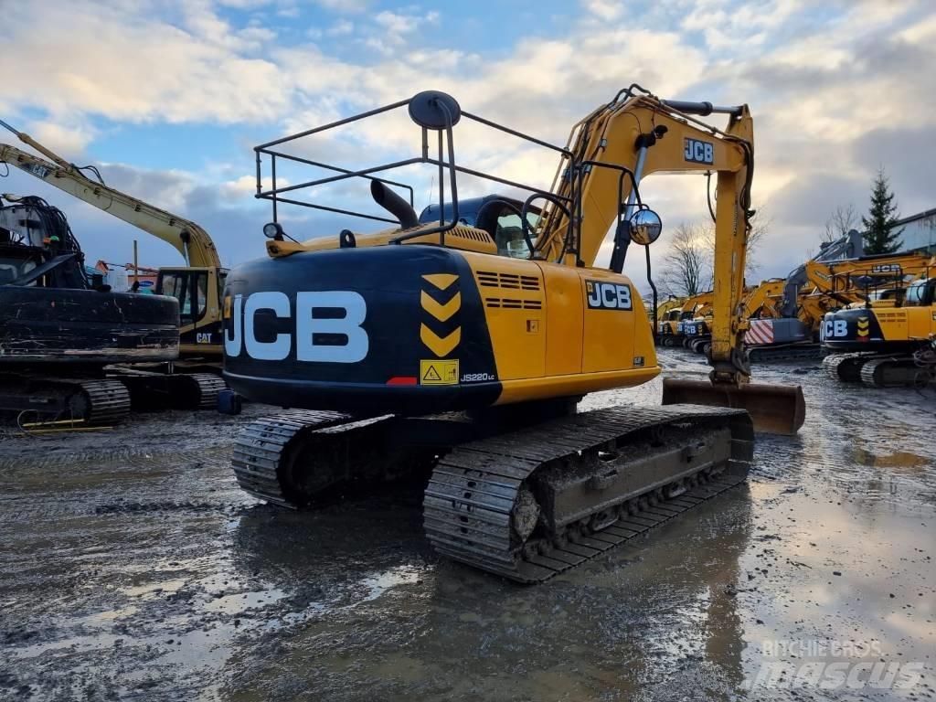 JCB JS 220 LC Paletli ekskavatörler