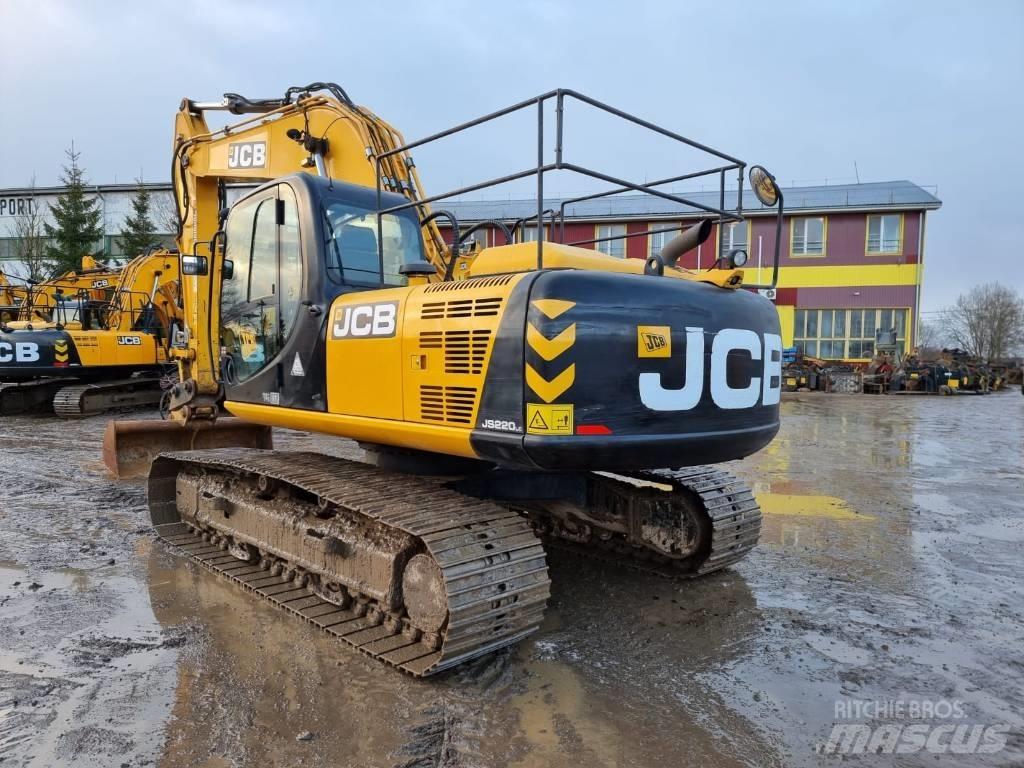 JCB JS 220 LC Paletli ekskavatörler