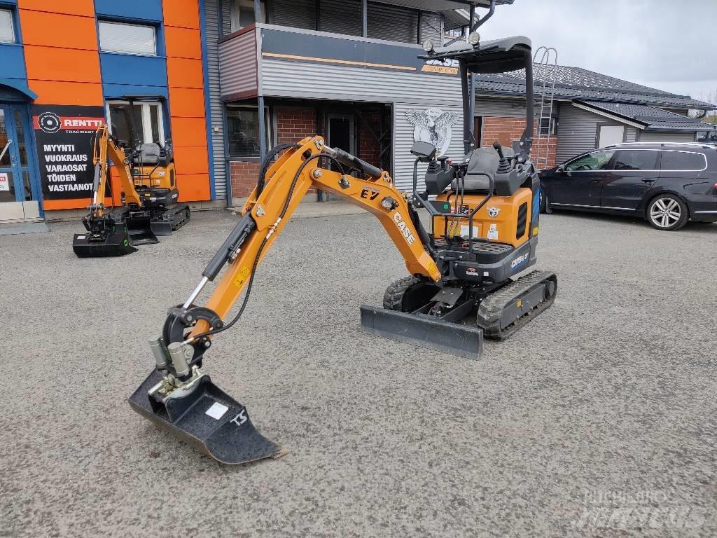 CASE CX 15 EV Mini ekskavatörler, 7 tona dek