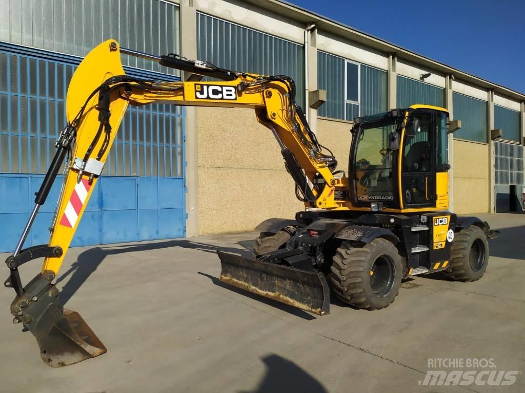 JCB Hydradig Lastik tekerli ekskavatörler