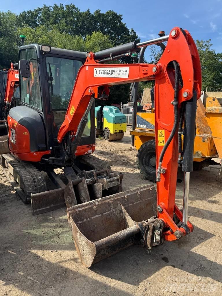Kubota U 27-4 Mini ekskavatörler, 7 tona dek