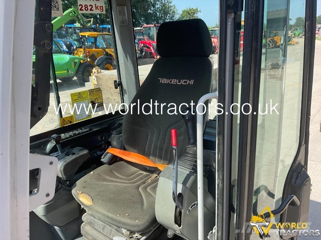 Takeuchi TB 230 Mini ekskavatörler, 7 tona dek