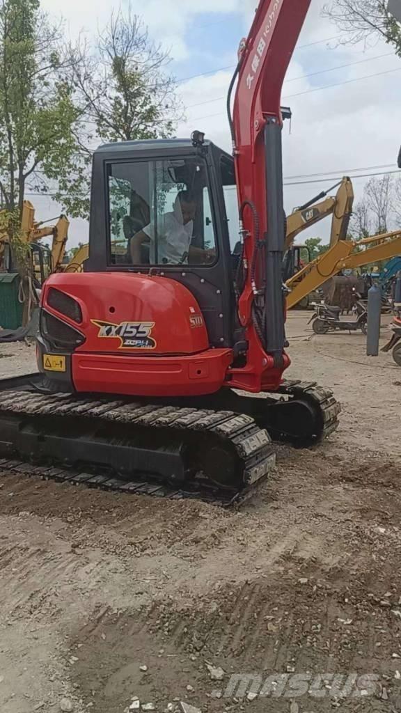 Kubota KX 155 Mini ekskavatörler, 7 tona dek