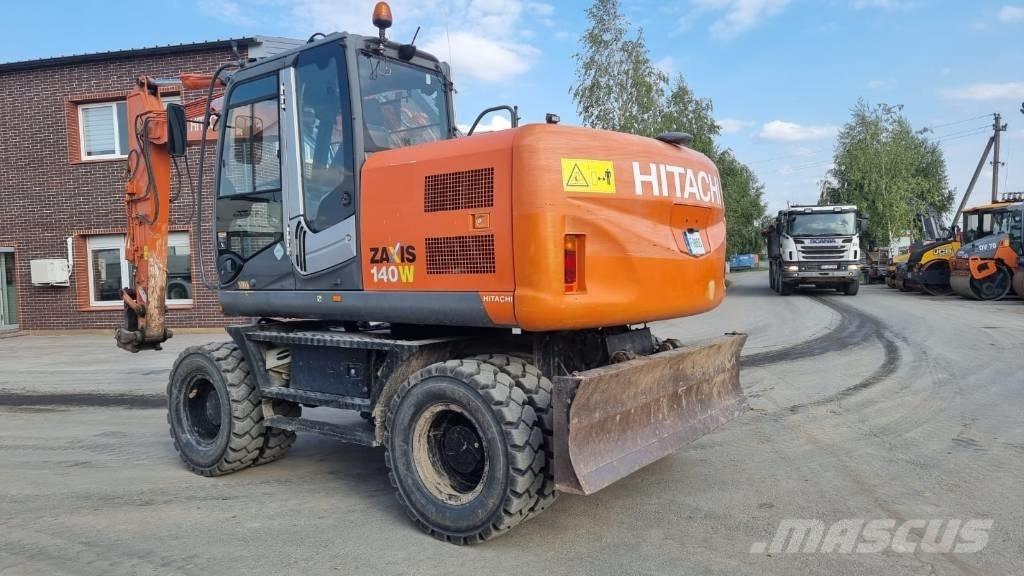 Hitachi ZX 140 W-3 Lastik tekerli ekskavatörler