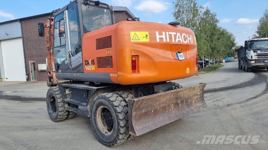 Hitachi ZX 140 W-3 Lastik tekerli ekskavatörler