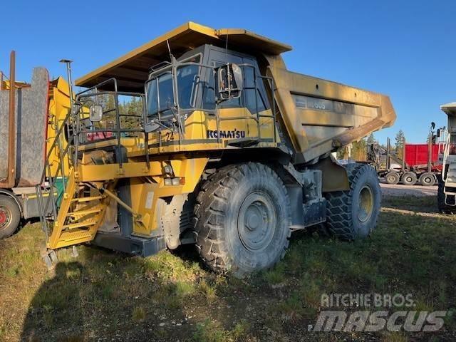 Komatsu HD 605-7EO Yol disi kaya kamyonu